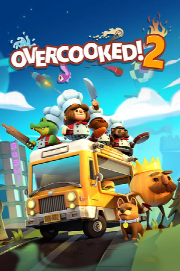 Overcooked 2 Nintendo Switch oyun kapağı