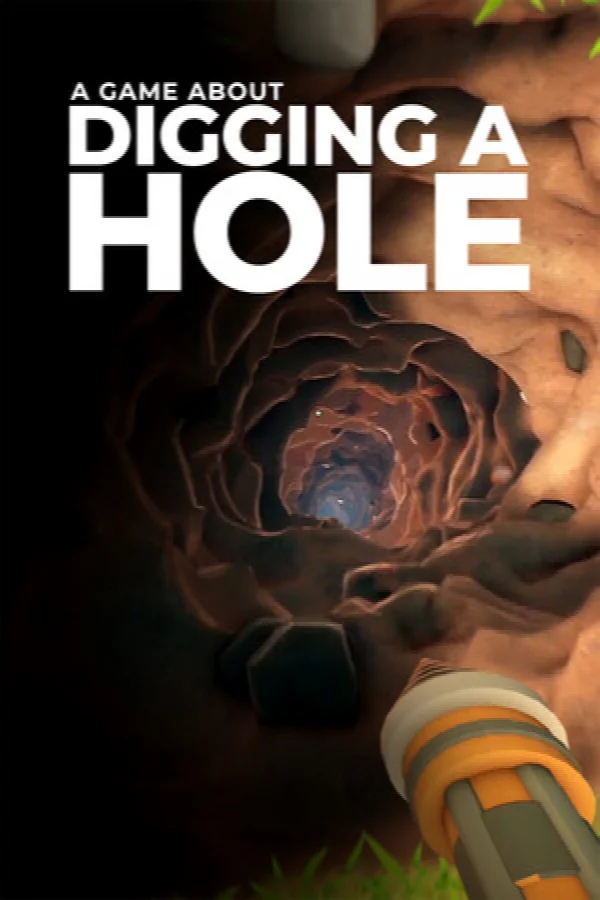 A Game About Digging A Hole oyun kapağı
