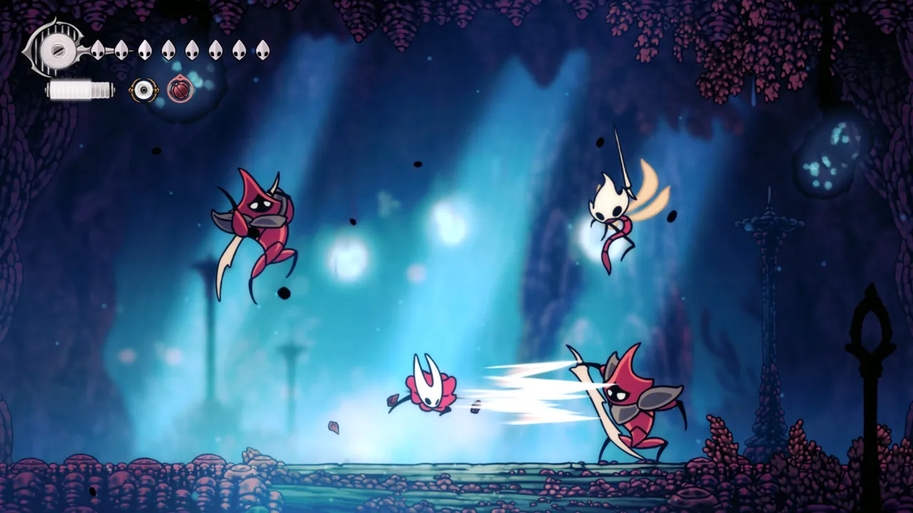 Hollow Knight: Silksong oyun içi ekran görüntüsü