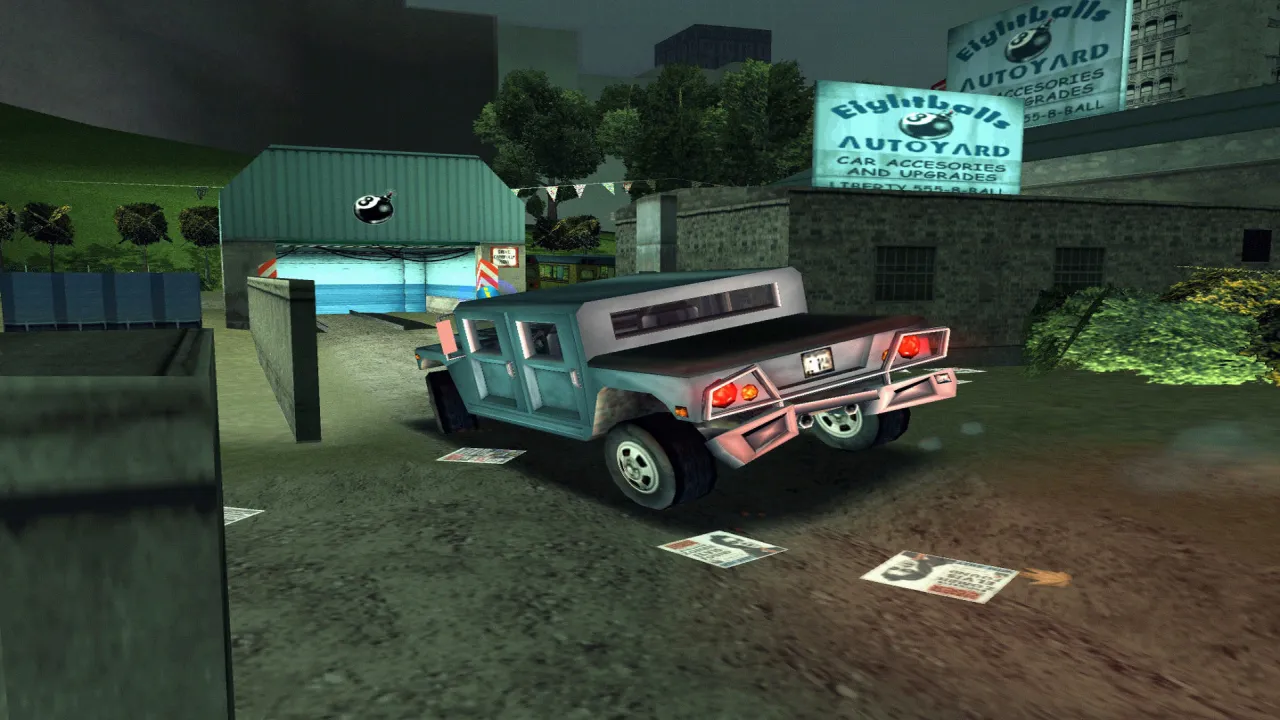 Grand Theft Auto III oyun içi ekran görüntüsü