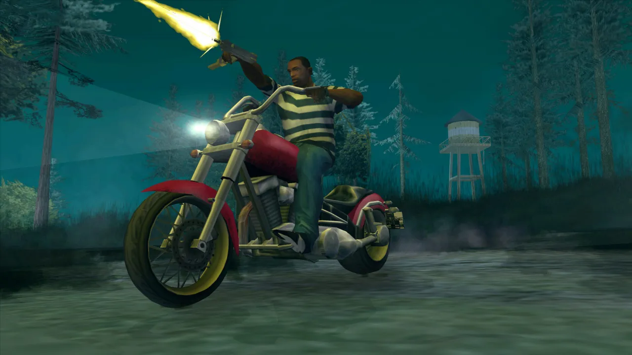 Grand Theft Auto: San Andreas oyun içi ekran görüntüsü