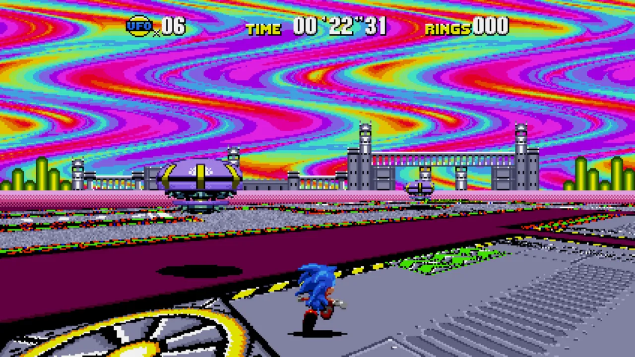 Sonic Origins oyun içi ekran görüntüsü