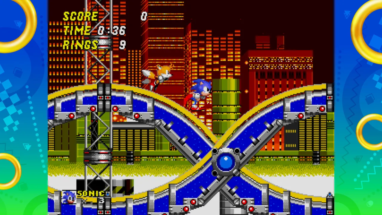 Sonic Origins oyun içi ekran görüntüsü