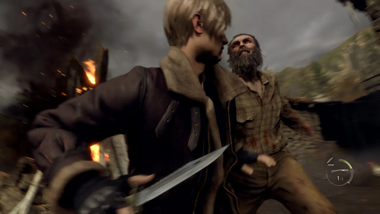 Resident Evil 4 oyun içi ekran görüntüsü