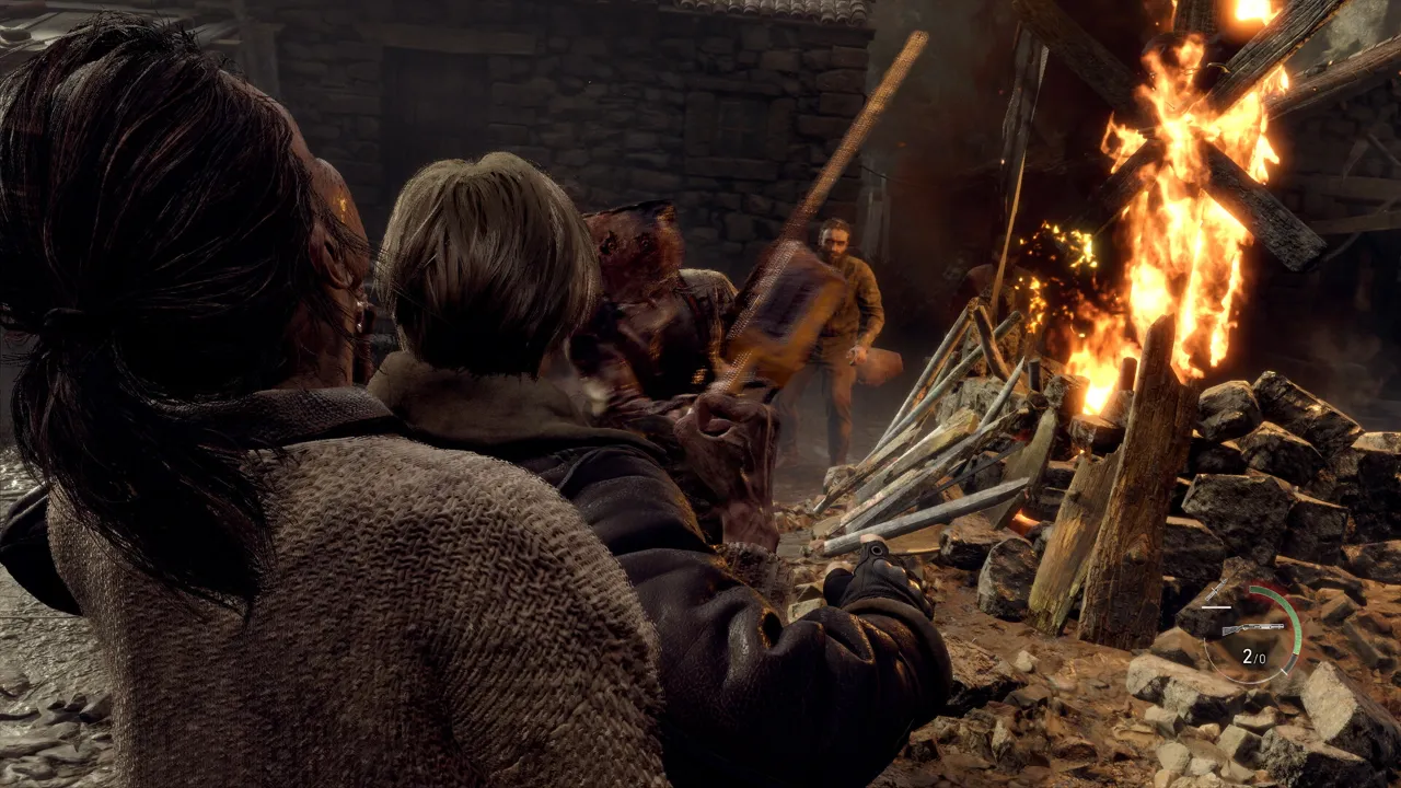 Resident Evil 4 oyun içi ekran görüntüsü