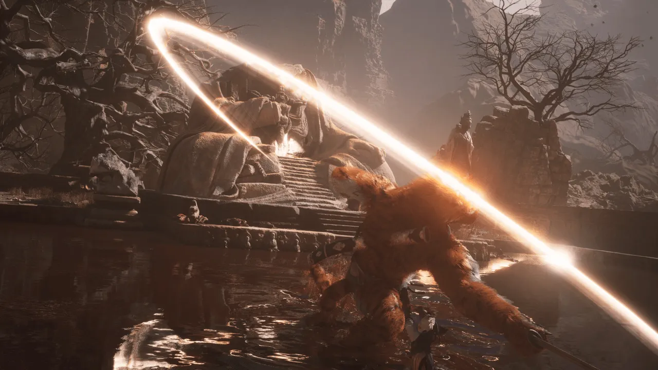 Black Myth: Wukong oyun içi ekran görüntüsü