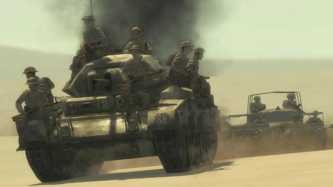 Call of Duty 2 oyun içi ekran görüntüsü