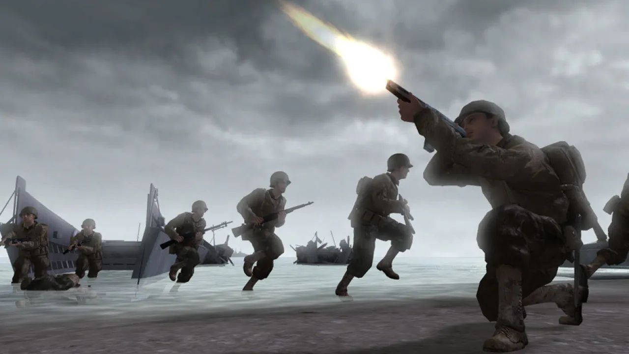 Call of Duty 2 oyun içi ekran görüntüsü