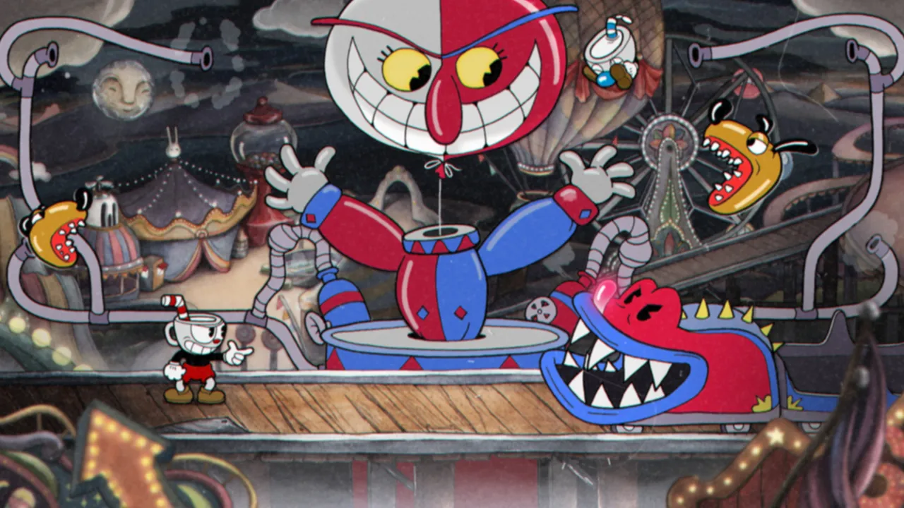 Cuphead oyun içi ekran görüntüsü