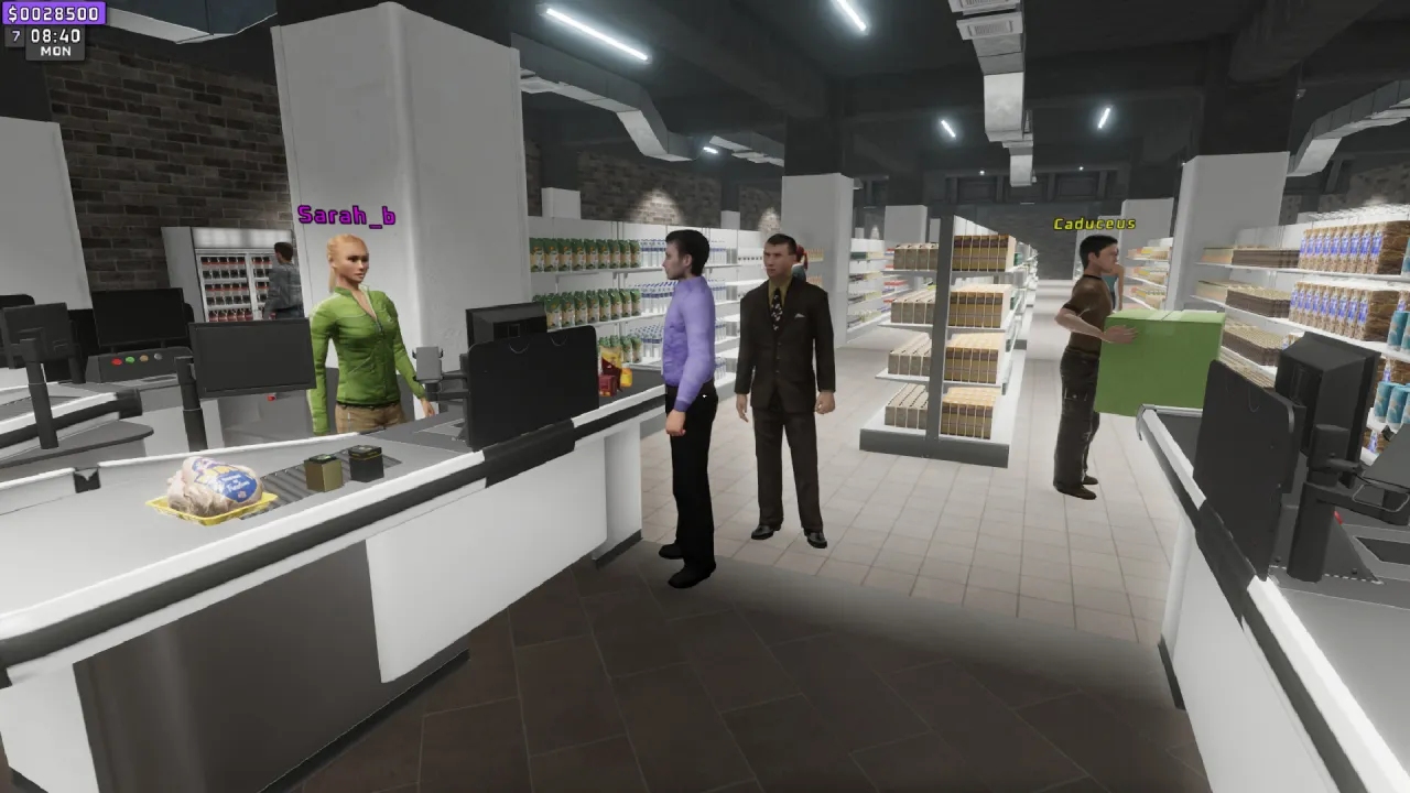 Supermarket Together oyun içi ekran görüntüsü