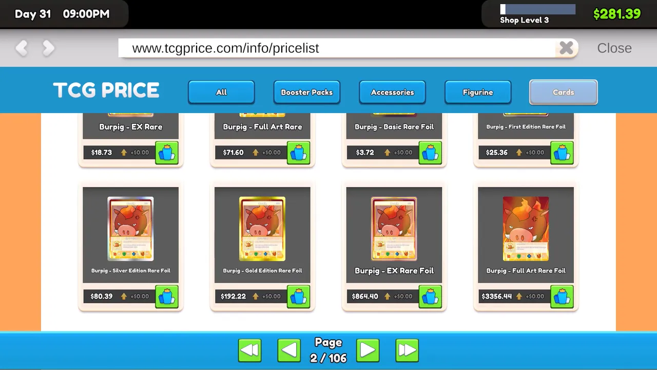 TCG Card Shop Simulator oyun içi ekran görüntüsü