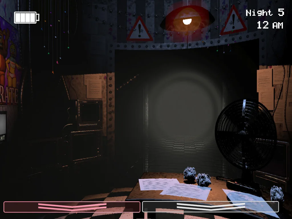 Five Nights at Freddy's 2 oyun içi ekran görüntüsü
