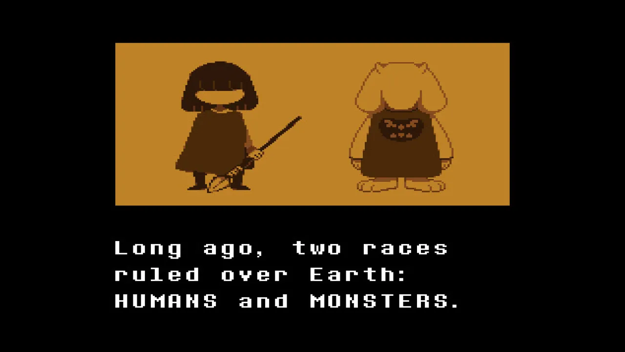 Undertale oyun içi ekran görüntüsü