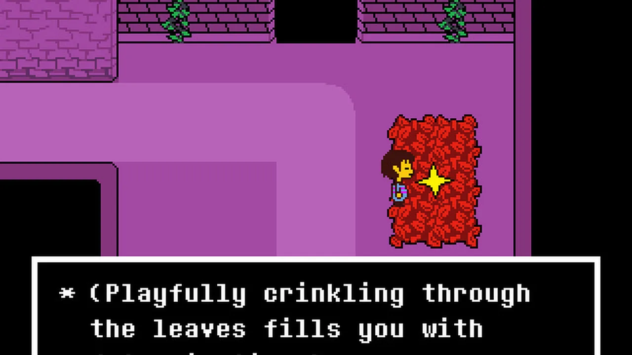 Undertale oyun içi ekran görüntüsü