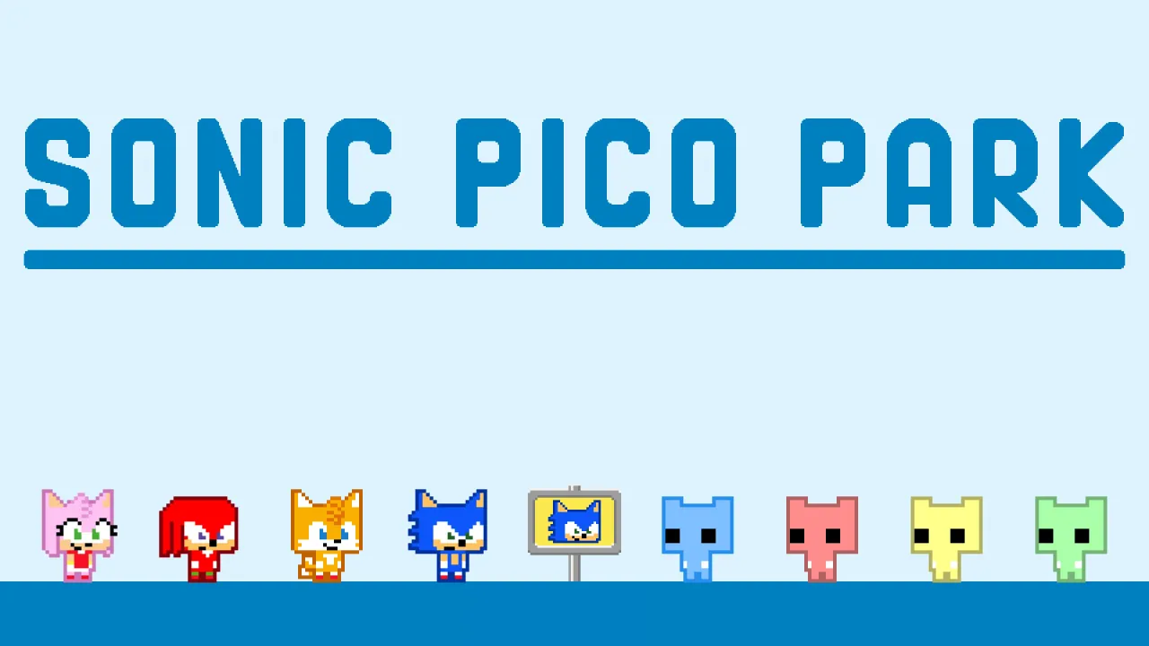 SONIC PICO PARK oyun içi ekran görüntüsü