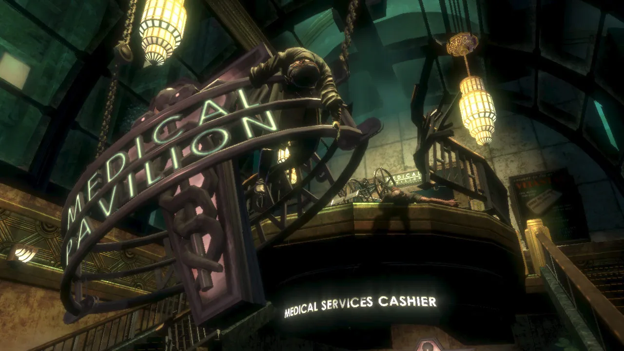 BioShock oyun içi ekran görüntüsü