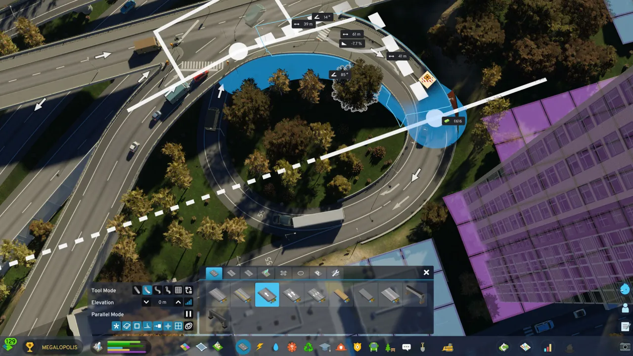Cities: Skylines II oyun içi ekran görüntüsü