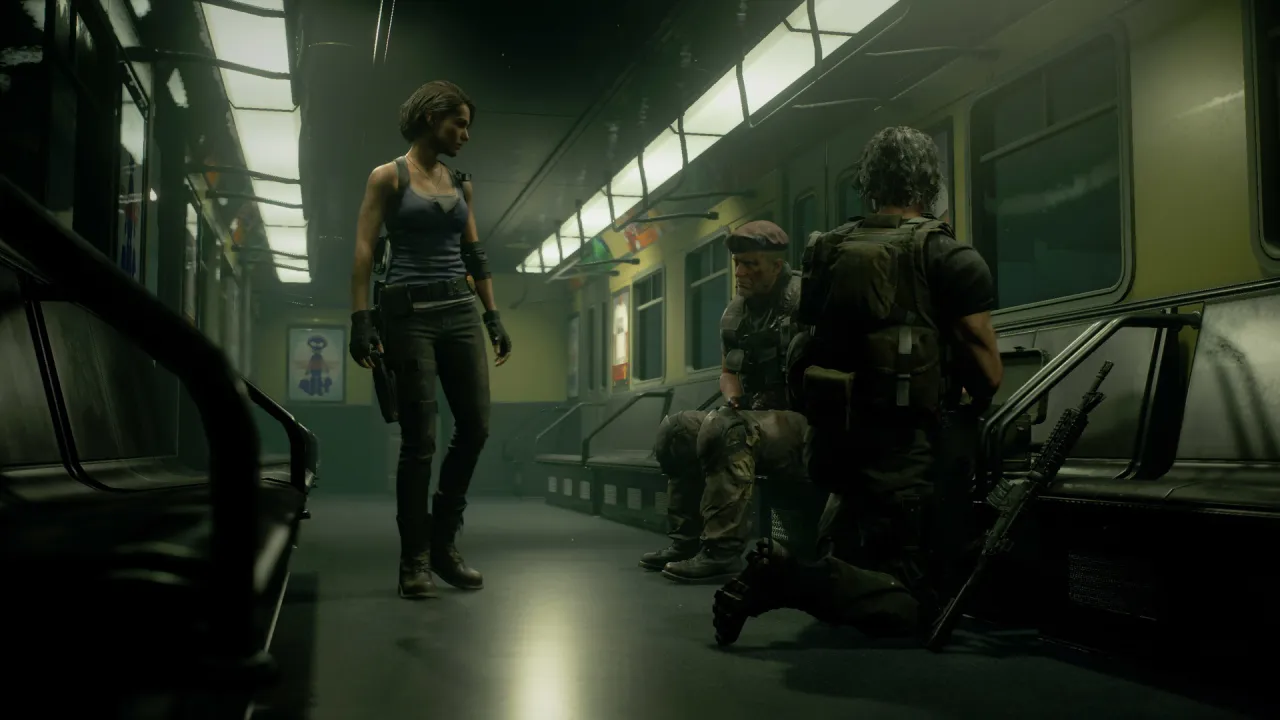Resident Evil 3 oyun içi ekran görüntüsü